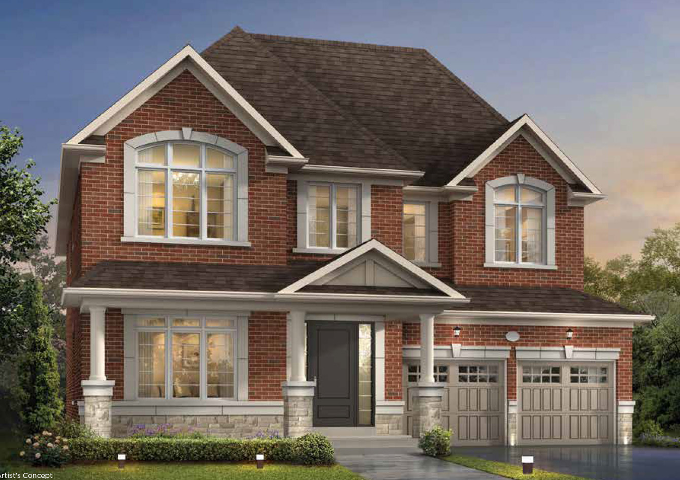 The Bluewood, Elevation a